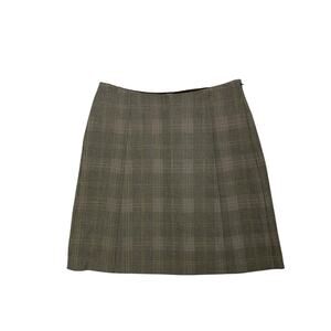 Aritzia Babaton Plaid Short Pencil Skirt